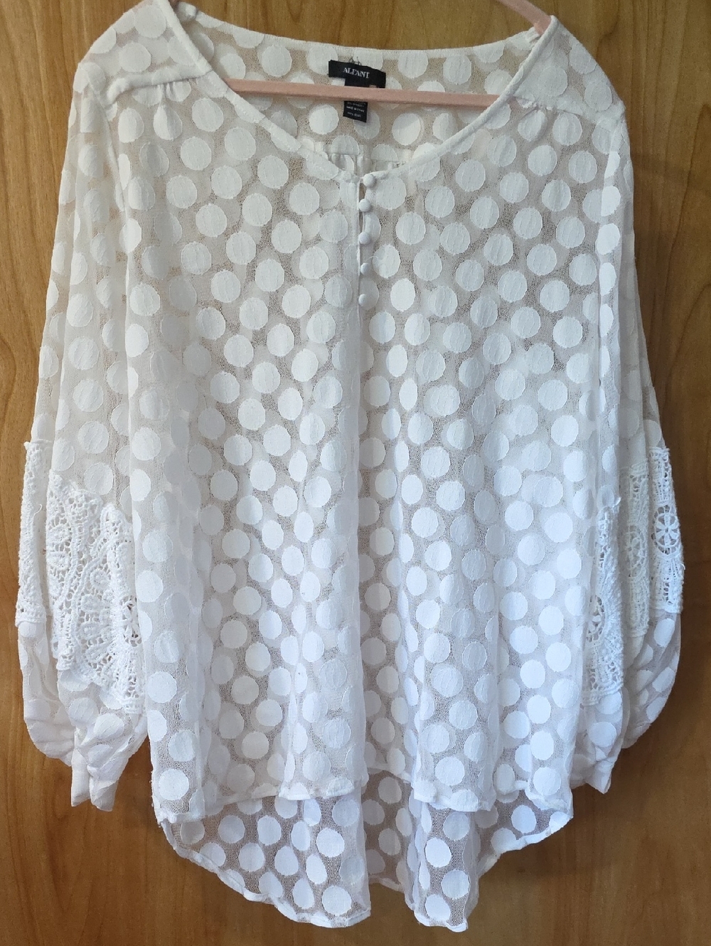 Alfani Lace Blouse